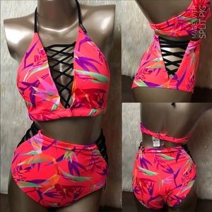 VS PINK High Waisted Bikini
